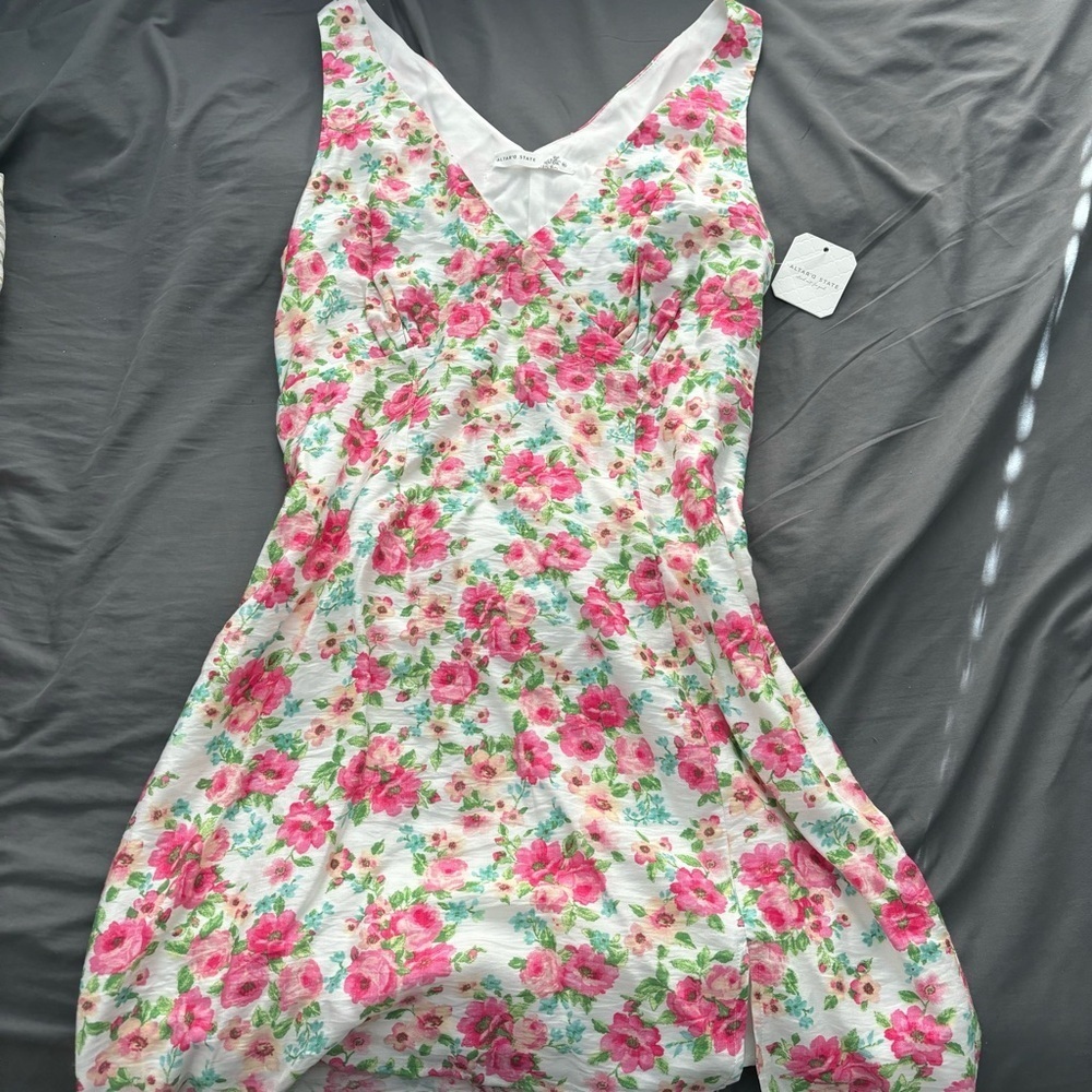 Altar’d State Floral V-Neck Dress